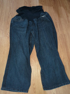 Oh Baby Blue Jean Capris - size X-Large