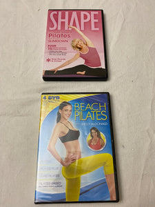 2 Pilates DVDs Mary Winsor