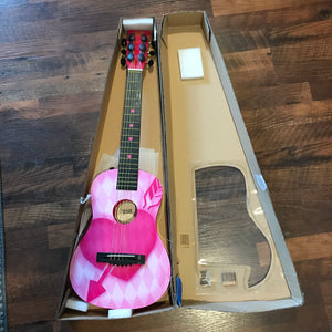 Kids Pink Guitar Heart First Act Discovery