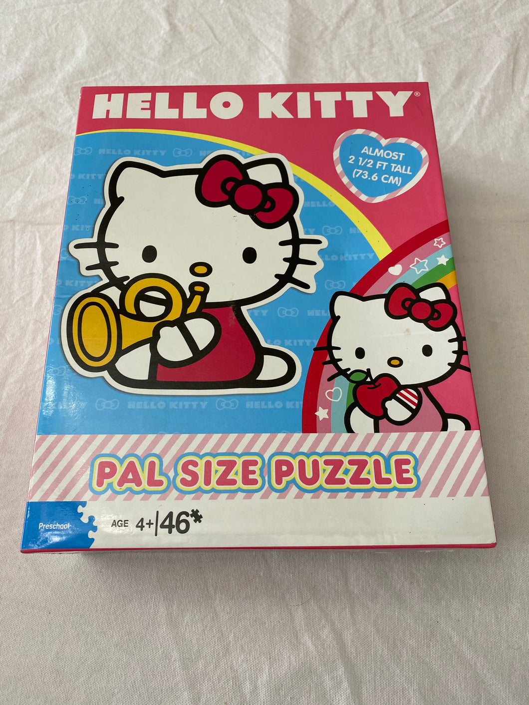 Hello Kitty Puzzle 2.5FT New Pal Sized 46 pc