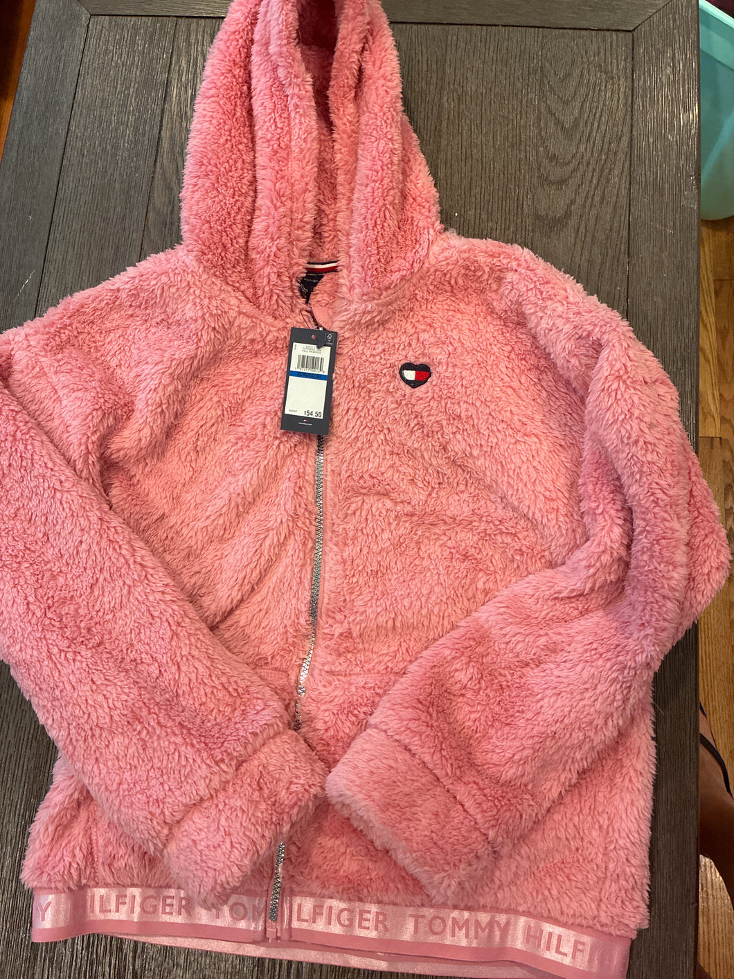 Tommy Hilfiger NWT Pink cozy jacket - size X-Large