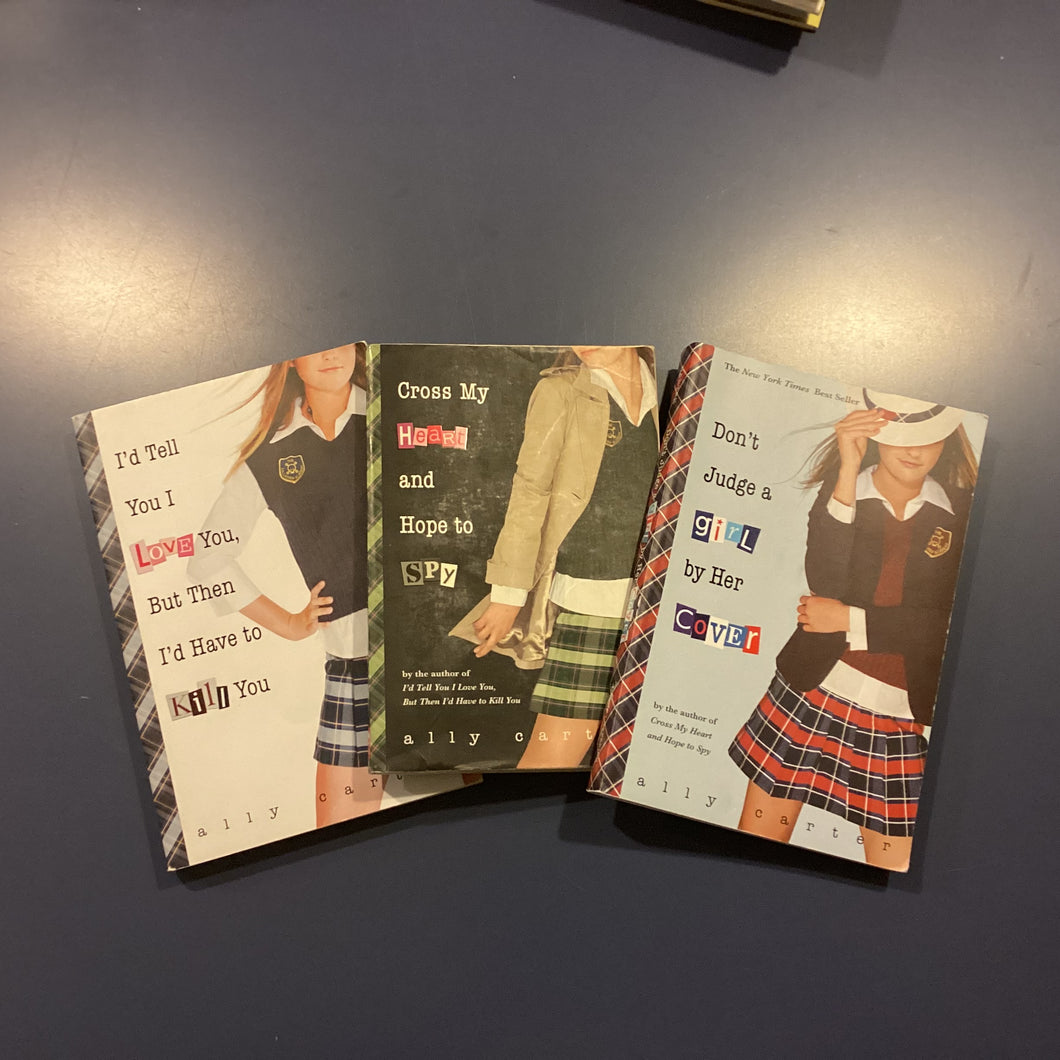 3 Ally Carter Soft Cover Novels