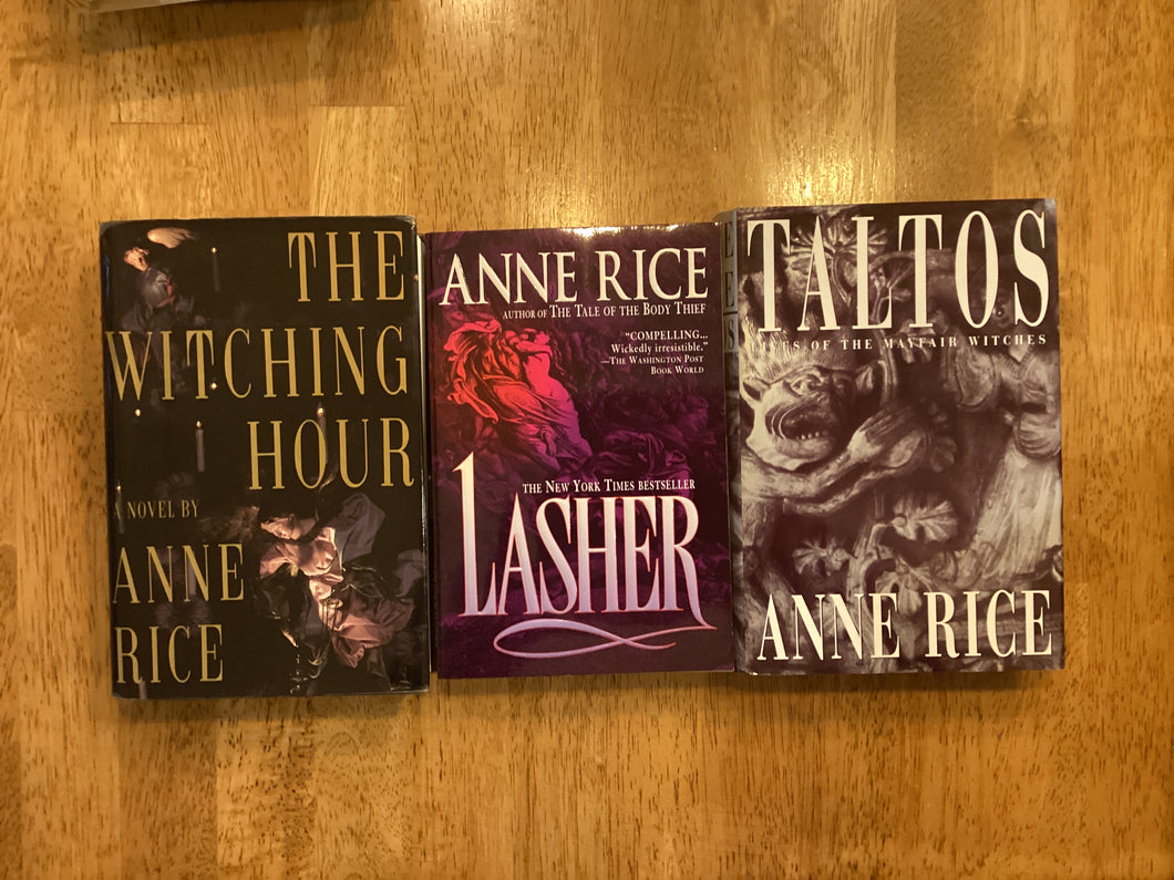 3- Lives of the Mayfair Witches Set