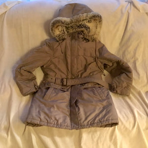Ann Taylor Loft Winter Coat - Sm. Petite -taupe - size Small