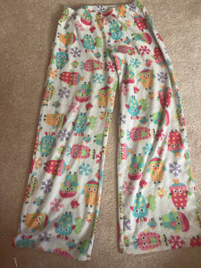 Owl fleece pu bottom 7/8 - size 7