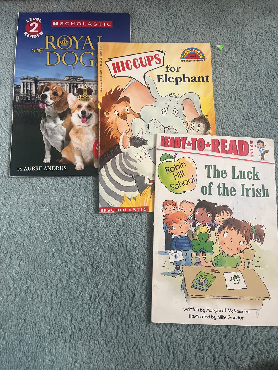 Set of 3 easy readers