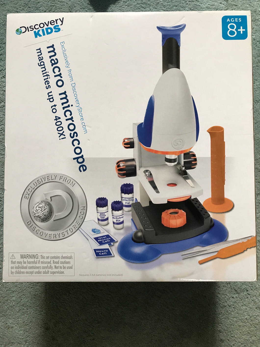 BRANDNEW Discovery Kids Microscope Retails $129