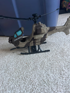Soldier helicopter 9 inches