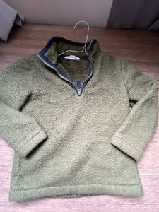 Lands end army green Pullover - size 4/4T