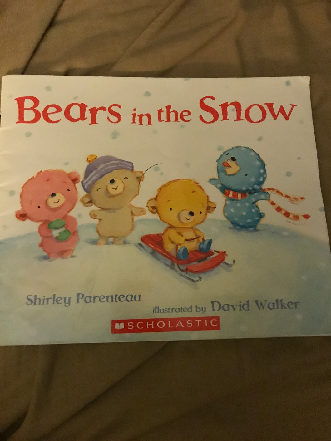 Bears in the snow Scholastic