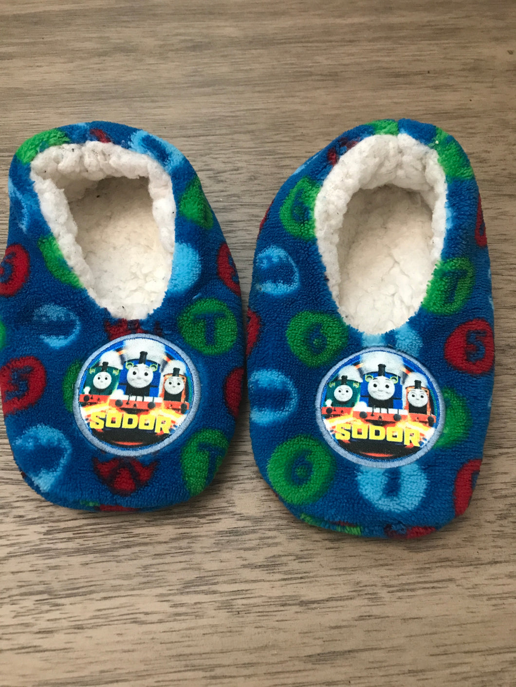 Toddler fleece slippers Fits 2/3 year old