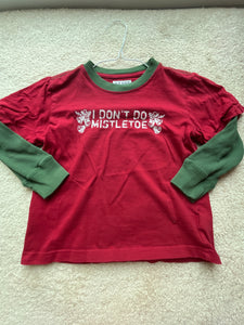 I dont do Mistletoe - size 5/5T
