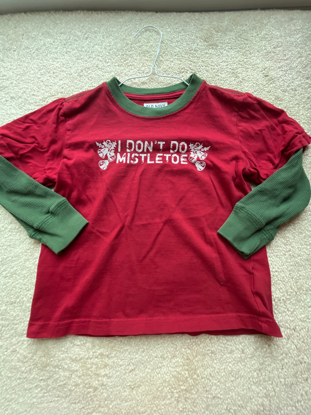 I dont do Mistletoe - size 5/5T