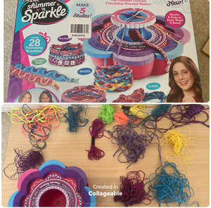 Friendship bracelet Studio: see pics for