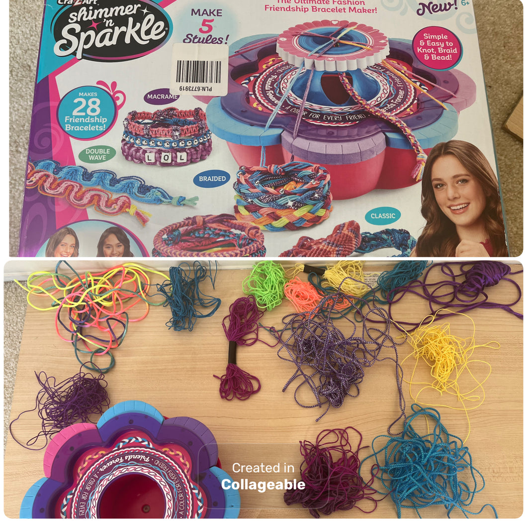Friendship bracelet Studio: see pics for