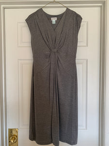 Gray Maternity Dress Good Condition - size Medium