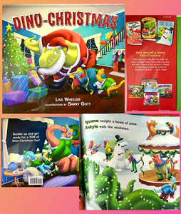 *NEW* DINO-CHRISTMAS Hardcover Collectible