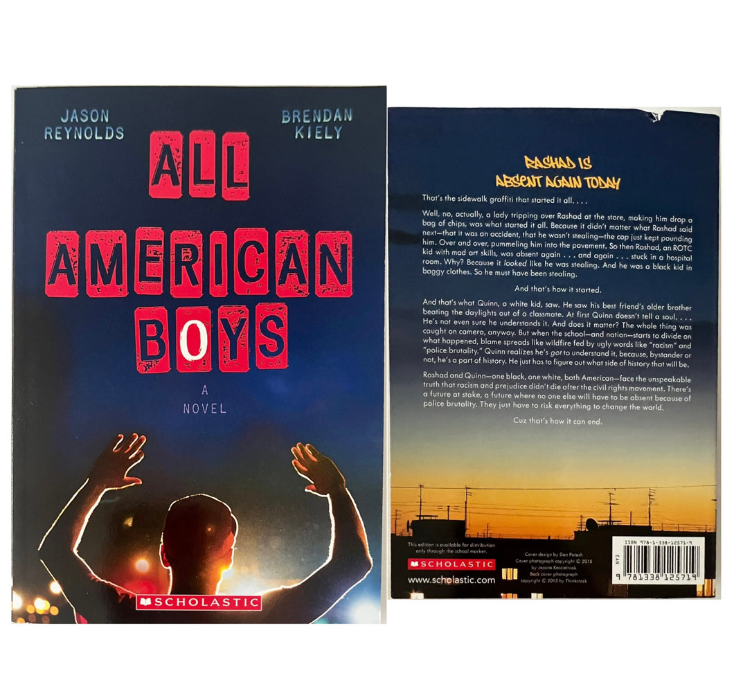 *NEW* ALL AMERICAN BOYS A Powerful YA Novel