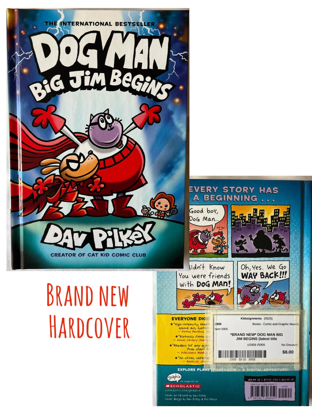 *BRAND NEW* DOG MAN: BIG JIM BEGINS