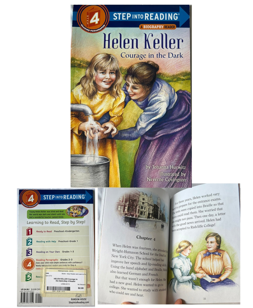 HELEN KELLER Courage in the Dark,Step 4 Reader