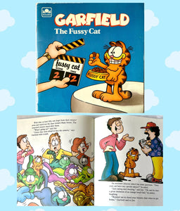 Golden Book GARFIELD THE FUSSY CAT