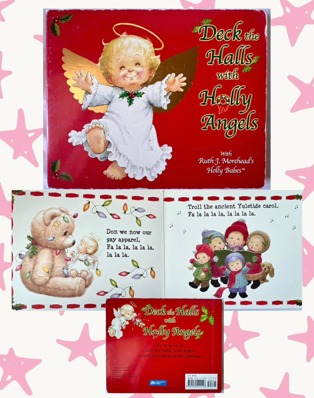 DECK THE HALLS WITH HOLLY ANGELS Boardbook
