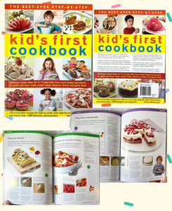 *NEW* KID'S 1st COOKBOOK Step-By-Step,150 Recipes