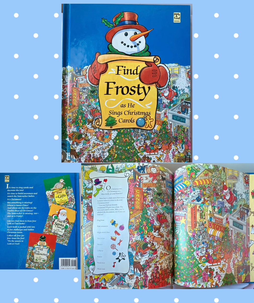 FIND FROSTY as He Sings Christmas Carols
