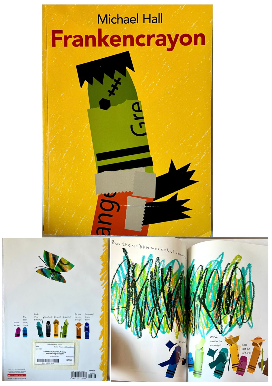 FRANKENCRAYON, sweet story of being yourself!