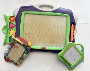 ETCH A SKETCHES (3) - size .Leave Blank