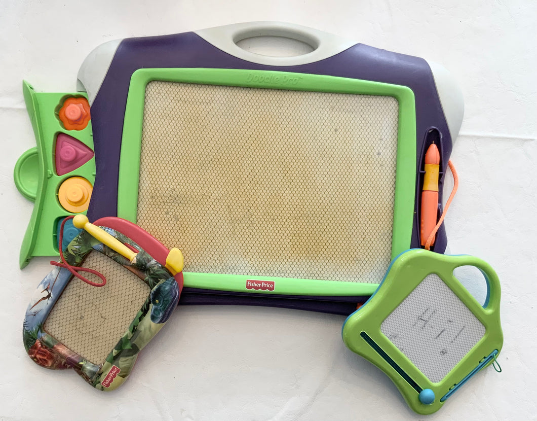 ETCH A SKETCHES (3) - size .Leave Blank