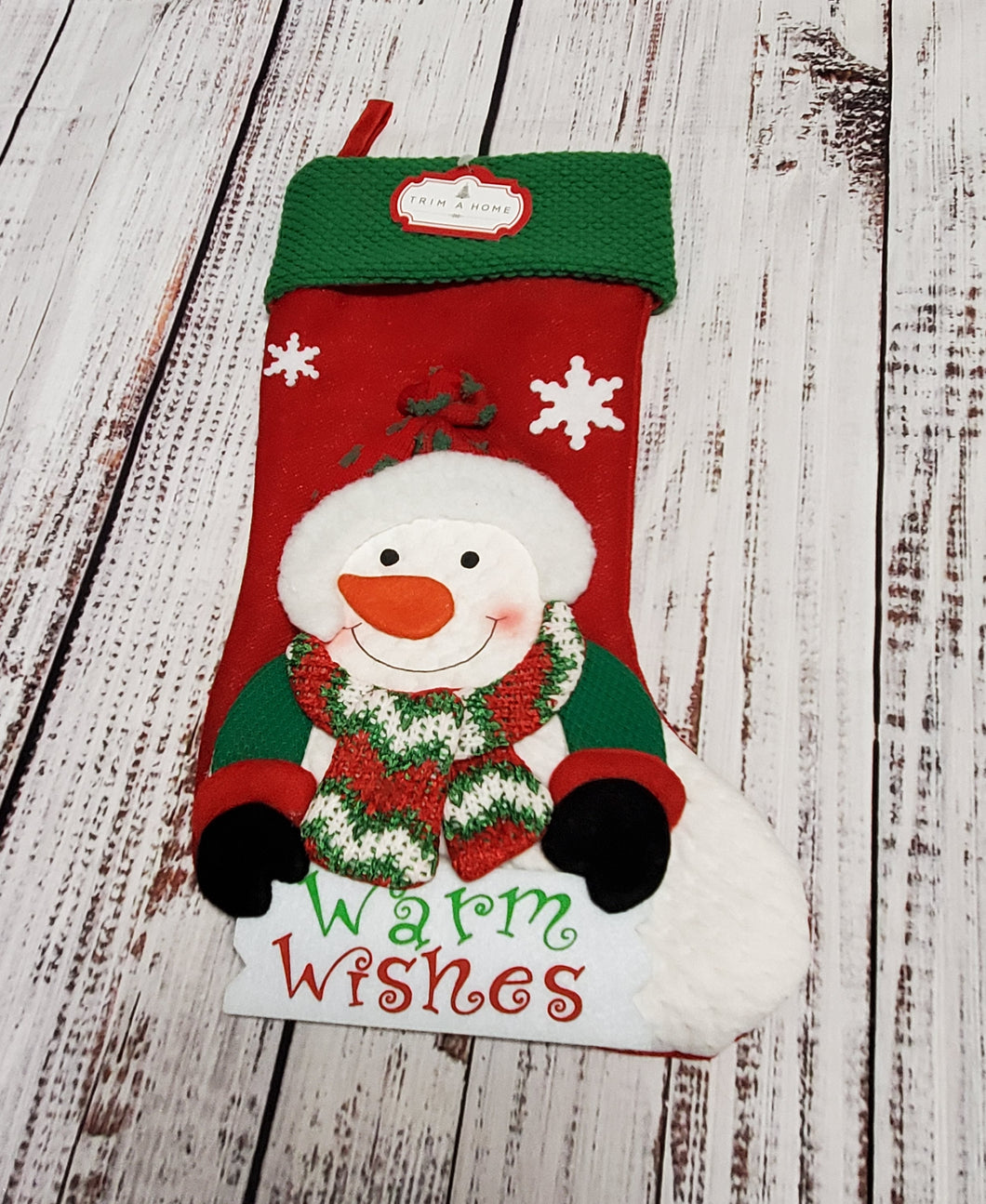 snowman stocking new