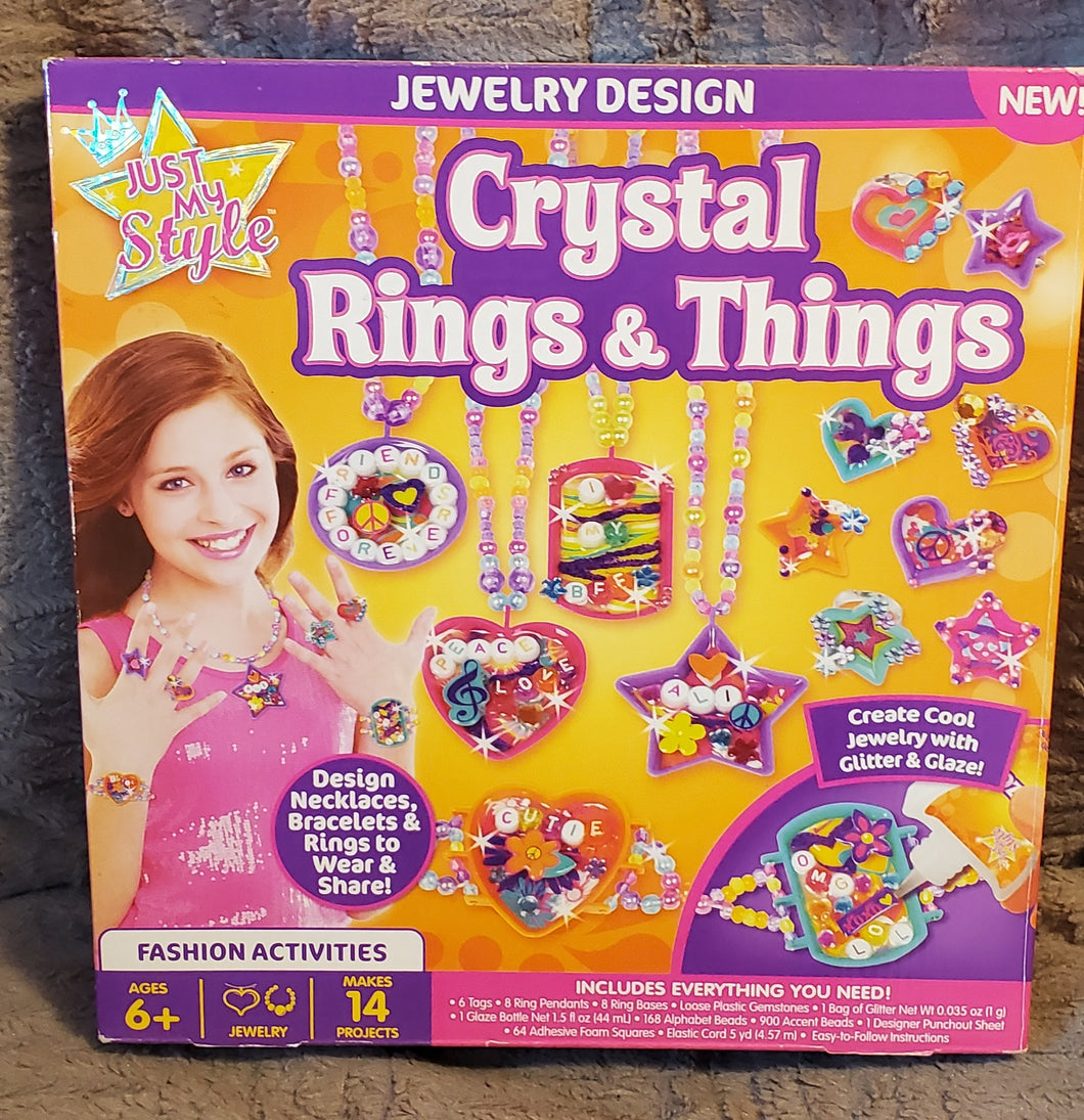 crystal rings and things