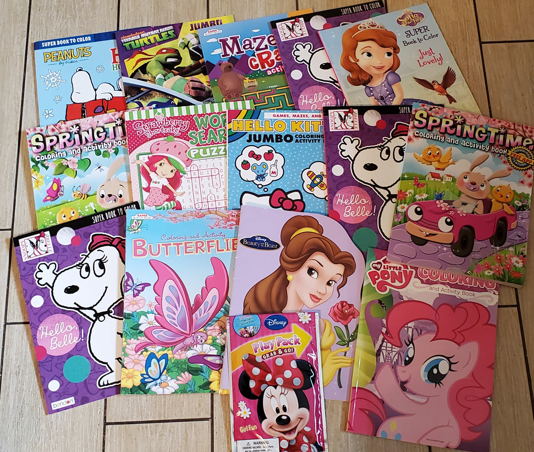coloring books all new - 15
