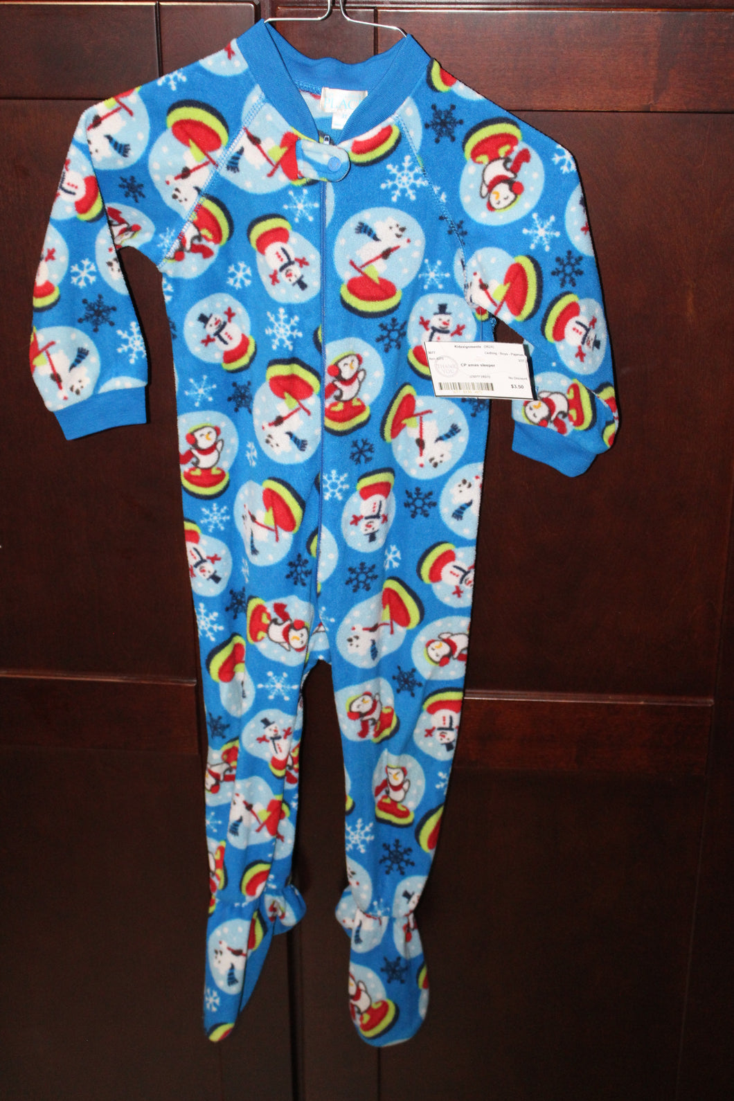 CP xmas sleeper - size 3/3T