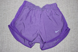 Nike Dri Fit Shorts purple - size Small