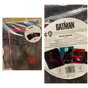 School Supplies Binder batman binder set