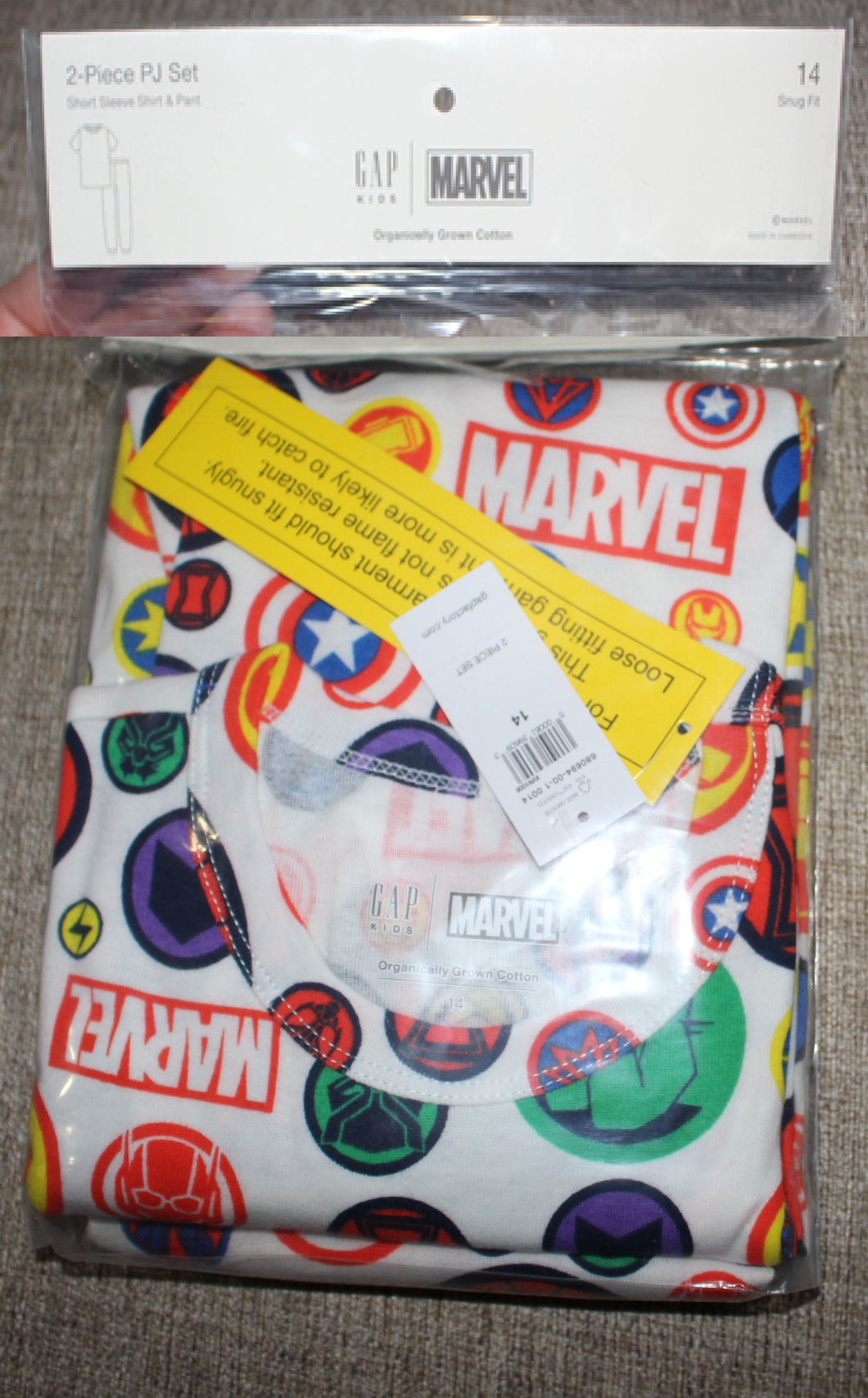 Gap Marvel PJS retails $45 - size 14