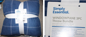 2 pillows & 1 throw set retails $45 - size Twin