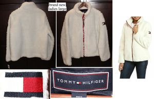 Tommy Hilfiger Sherpa Ladies Jacket - size Large