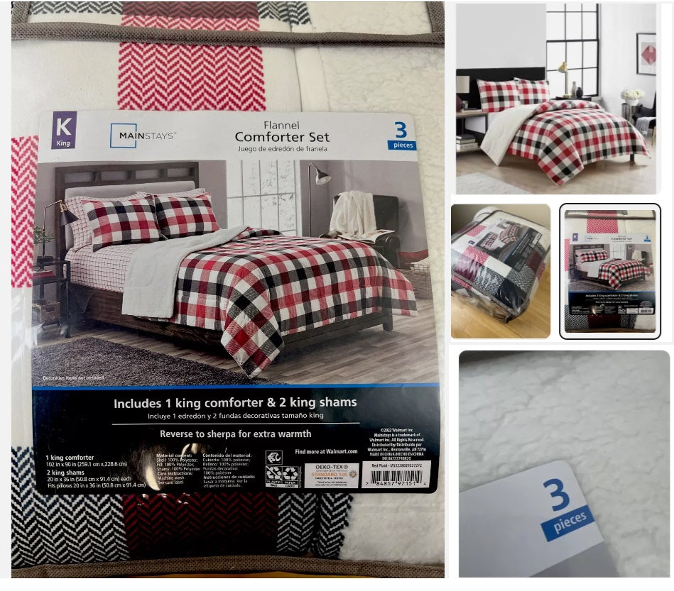 Comforter Set KING retails $40 - size King