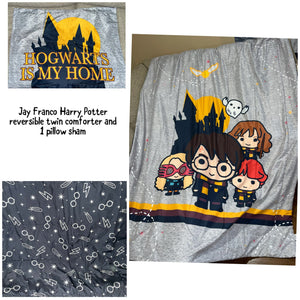 Jay Franco Harry Potter twin Comforter & sham