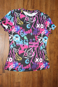 Shein NWOT shirt graffiti - size Medium