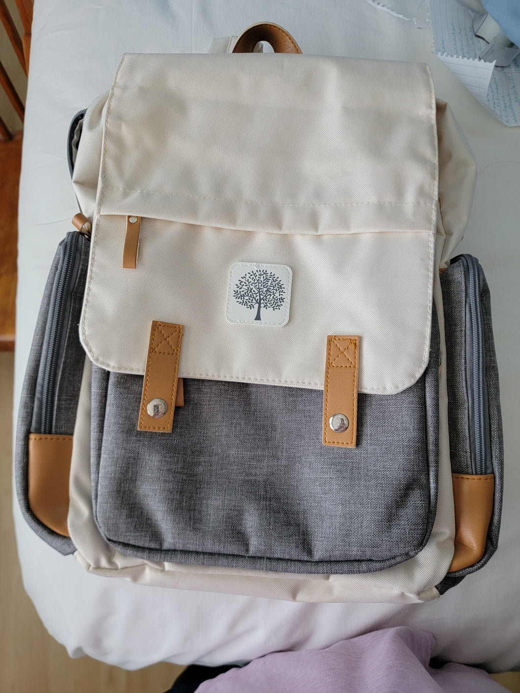 Parker baby backpack diaper bag hardly used
