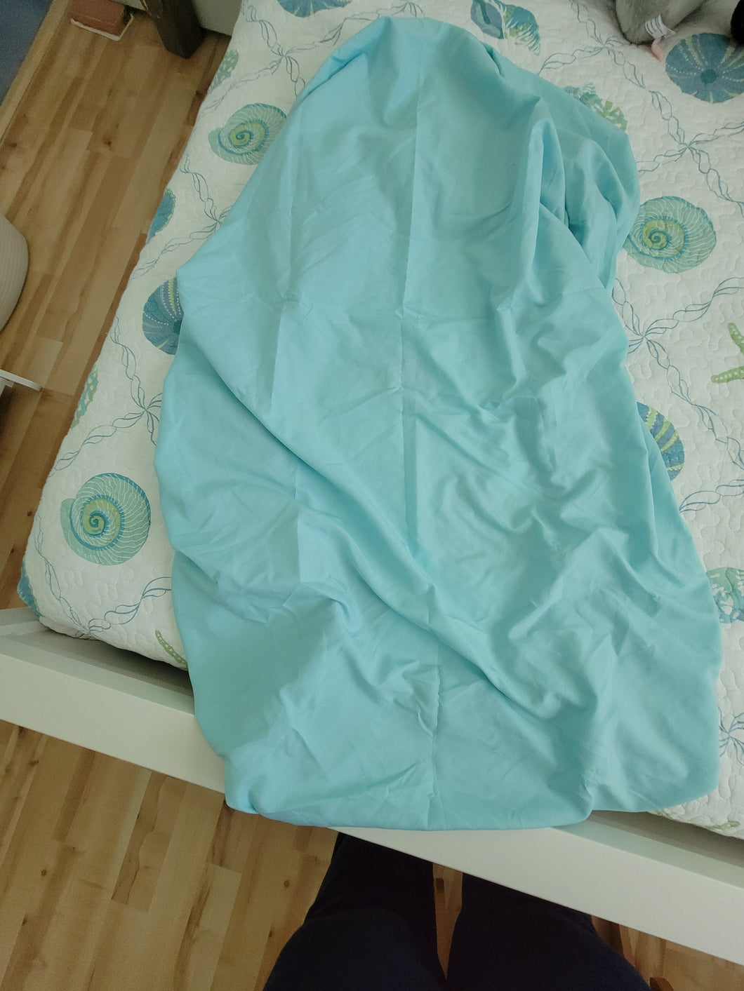 Til you crib sheet Washed never used - size 5/5T