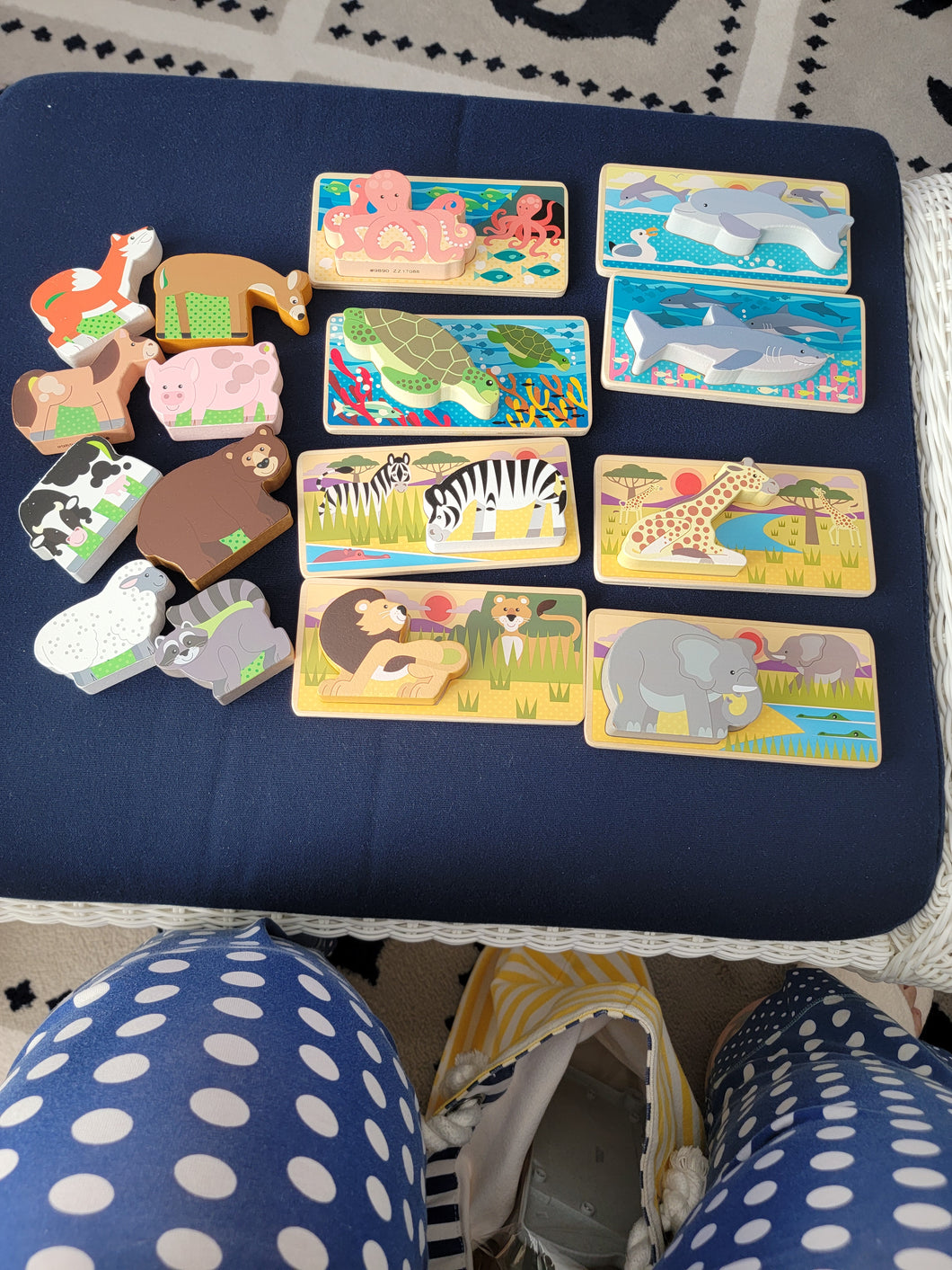 Melissa & Doug Double sided animals