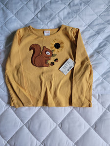 Gymboree Nwt Squirel shirt - size 5/5T