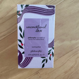 NEW Philosophy Uncondito Love Parfum 4oz
