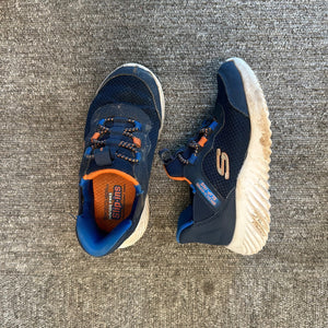 Skechers Slip-Ins Navy Orange, NEED CLEANING - size Shoes: Toddler Size 10
