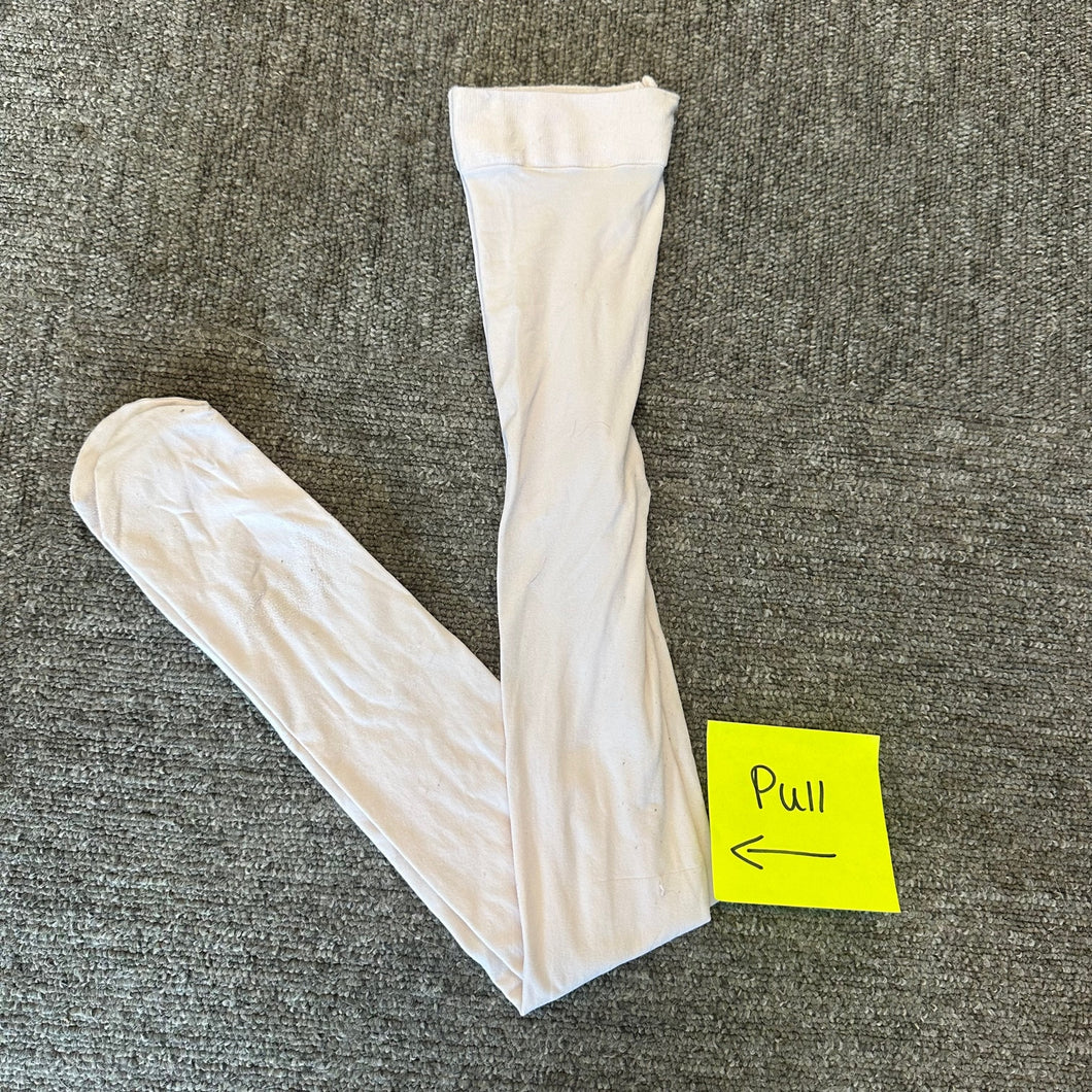 Size 8-12 Ballet Tights Pink Small Pull in Back - size 8